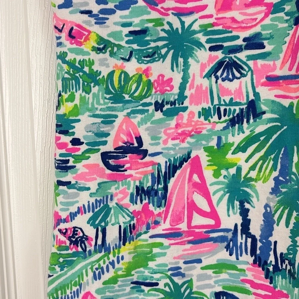 Lilly Pulitzer girls salt in the air dress sz xl